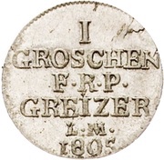 1 Groschen - Henry XIII reverse image