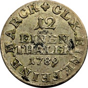 1⁄12 Thaler - Henry XI reverse image