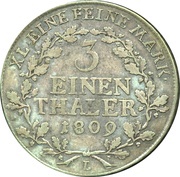 ⅓ Thaler - Henry XIII reverse image