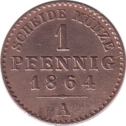 1 Pfennig - Henry XXII reverse image