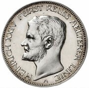 3 Mark - Henry XXIV Pattern obverse image