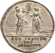 2 Groschens - Henry II Marriage, Germany, 1759 reverse image