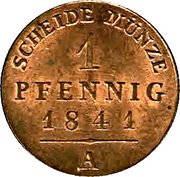 1 Pfennig - Henry LXXII reverse image