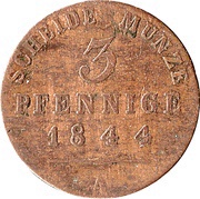3 Pfennige - Henry LXXII reverse image