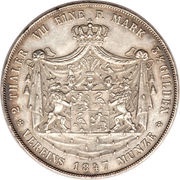 2 Thalers / 3½ Gulden - Henry LXXII reverse image