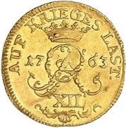 1 Ducat - Henry XII Peace of Hubertusburg obverse image