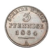 3 Pfennig - Henry LXVII reverse image
