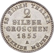 2 Silbergroschen - Henry LXII reverse image
