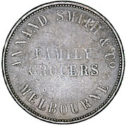 1 Penny - Annand Smith Melbourne; Victoria obverse image