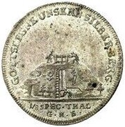 ⅛ Speciestaler - Henry III Kleinreinsdorf Ausbeute, Germany, 1753 reverse image