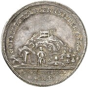 ¼ Thaler - Henry III Ausbeute Grube Kleinreinsdorf, Germany, 1751 reverse image