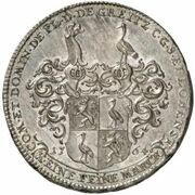 1 Thaler - Henry III Treaty of Hubertusburg, Germany, 1763-1764 reverse image