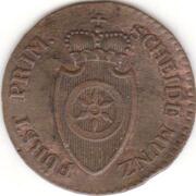 1 Heller - Charles Theodore of Dalberg obverse image
