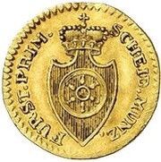 1 Kreuzer - Charles Theodore of Dalberg Gold pattern strike obverse image