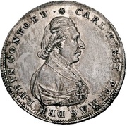 ½ Thaler - Charles Theodore of Dalberg ½ Konventionstaler obverse image