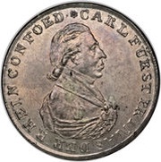 1 Thaler - Charles Theodore of Dalberg Konventionstaler obverse image
