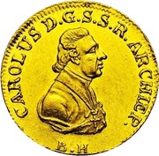 1 Ducat - Charles Theodore of Dalberg obverse image
