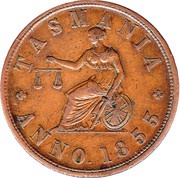 1 Penny - Edw.De Carle and Co Melbourne; Victoria obverse image