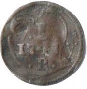 1 Pfennig, Germany, 1747 reverse image