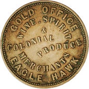 1 Penny - J. W. and G. Williams Eaglehawk; Victoria obverse image