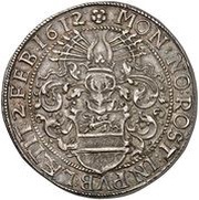 1 Thaler Baptism of Prince Hans Christoph obverse image