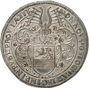 1 Thaler Baptism of Prince Charles Henry obverse image