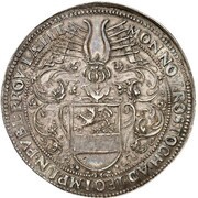2 Thalers Baptism of Prince Charles Henry obverse image