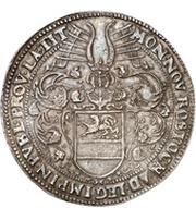 2 Thalers Baptism obverse image