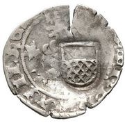 1 Prague Groschen Counterstamped obverse image