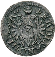 3 Kreuzers Kipper, Germany, 1622 reverse image