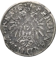12 Kreuzer Kipper, Germany, 1622 reverse image