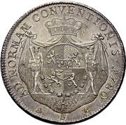 1 Thaler - Frederick III, Germany, 1780 reverse image