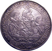 1 Thaler - John Philip I, Frederick VIII, John William IV, and Frederick William II, Germany, 1618-1623 reverse image