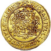 2 Ducats - John Philip and Frederick William II Saalfeld, Germany, 1637-1638 reverse image