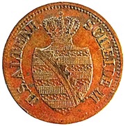 1 Pfennig - George obverse image