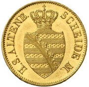 2 Pfennigs - George Gold Pattern obverse image