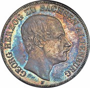 2 Thalers / 3½ Guldens - George obverse image