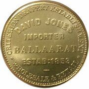 1 Penny - David Jones Ballarat; Victoria obverse image