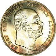 5 Marks - Ernest I obverse image