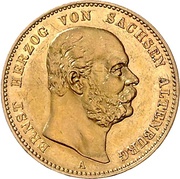 20 Marks - Ernest I obverse image