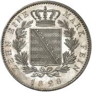 1 Thaler - Ernest I, Germany, 1828 reverse image