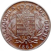 1 Pfennig - Ernest II obverse image