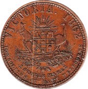 1 Penny - S. Deeble Melbourne; Victoria obverse image