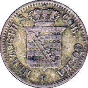 1 Groschen - Ernest II obverse image