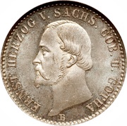 2 Groschen - Ernest II obverse image