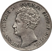 1 Thaler - Ernest I obverse image