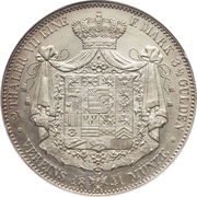 2 Thalers / 3½ Gulden - Ernest I, Germany, 1841-1843 reverse image