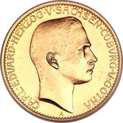20 Mark - Charles Eduard obverse image
