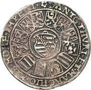 ¼ Thaler - John Casimir and John Ernest, Germany, 1593-1598 reverse image