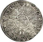 ¼ Thaler - John Casimir and John Ernest, Germany, 1601-1604 reverse image